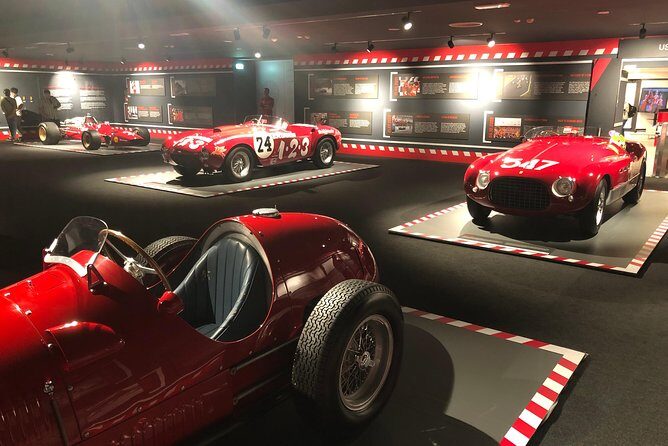 Antagonist Motors: Lamborghini, Ferrari, PaganiFactory, Lunch, Private transport - Stop 3: Ferrari Museum in Maranello and the F1 Focus