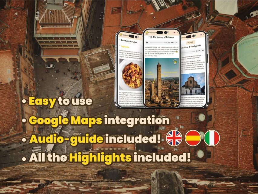 Bologna: Digital Guide made by a Local for your walking tour - Key highlights you’ll actually feel on the walk
