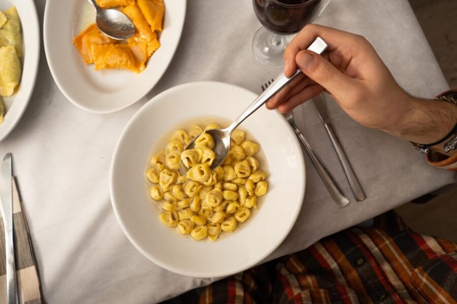 Bologna: Food Tour with Pasta Tasting & Local Specialties - Meeting at Feltrinelli: the best kind of first step