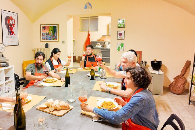 Bologna Local Pasta Cooking Class, Ragu, Spritz, Wine & Gelato - Aperitivo Start: Mortadella, Crescenta, and Pignoletto