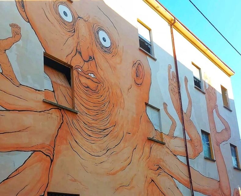 Bologna: Street Art Tour on Electric Bike - The artists you’ll actually recognize: Gutiérrez, Hitnes, Andreco, Bastardilla