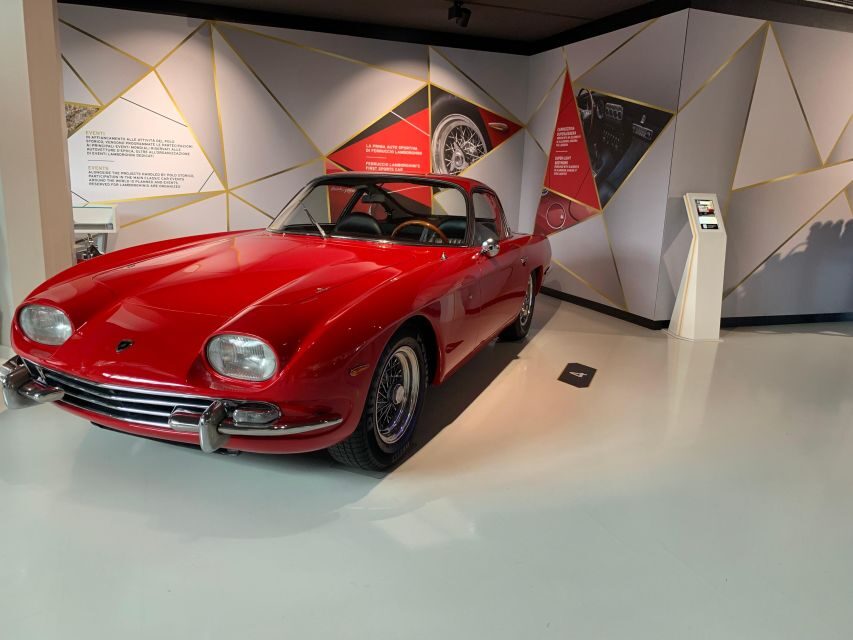 Ferrari Lamborghini Museums - Pagani Museum Factory - Lunch - The 8-hour Bologna route that hits the big names