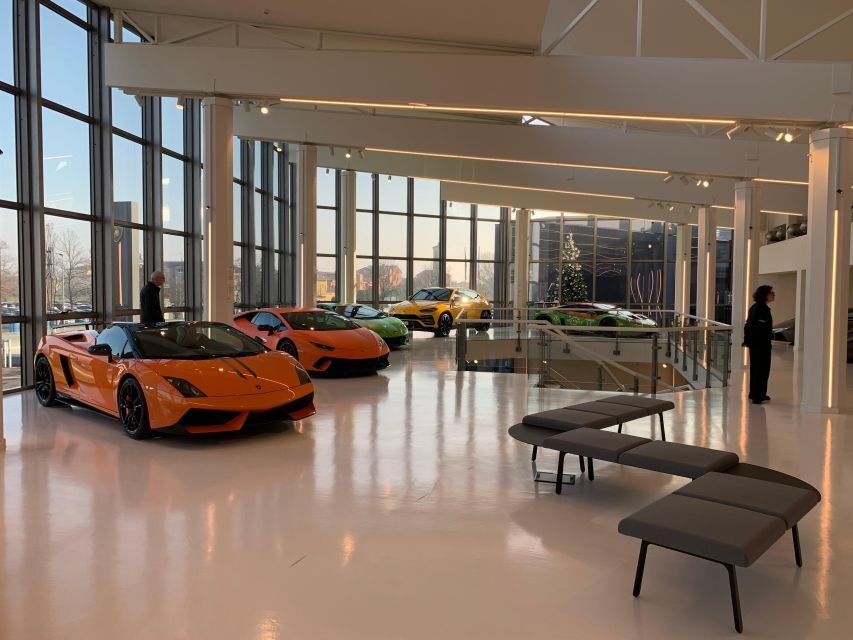 Ferrari Museum, Lamborghini Pagani Museums & Factory+Lunch - Why This Car Tour Feels Like a Real Behind-the-Scenes Day