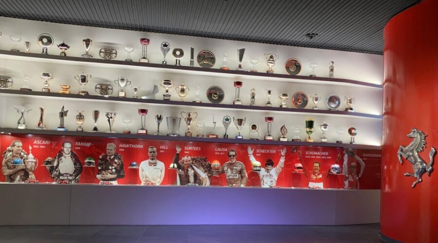 Ferrari Museum, Lamborghini Pagani Museums & Factory+Lunch - Ferrari Museum in Maranello: Racing Trophies You Can Walk Past