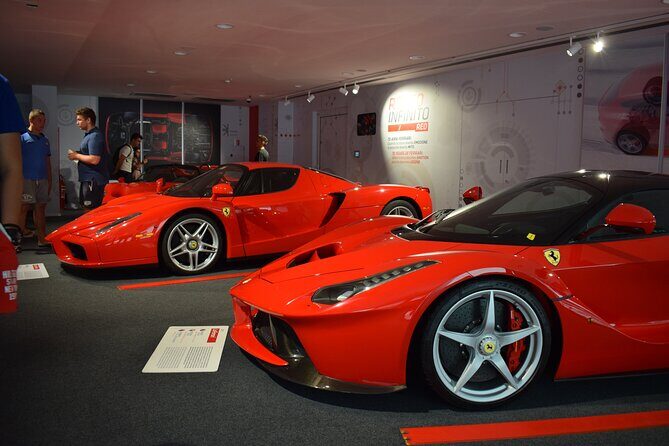 Ferrari World: Museums, Factory tour, Simulator,private transport - Museo Ferrari: from Scaglietti shapes to the last supercars