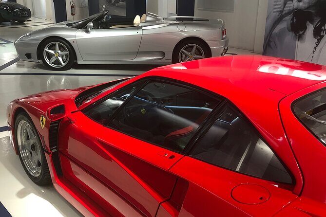 Ferrari World: Museums, Factory tour, Simulator,private transport - Ferrari factory tour on a small bus through the Cittadella