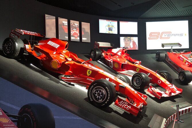 Ferrari World: Museums, Factory tour, Simulator,private transport - 10-minute simulator: fun flavor, not the main event