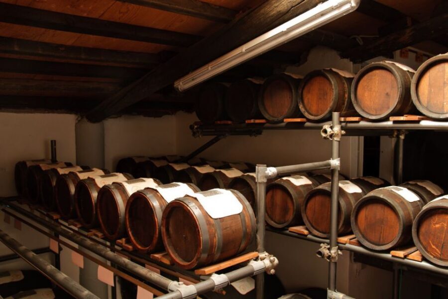 From Bologna: Balsamic Vinegar, Pavarotti and Ferrari Tour - Lunch in a local farmhouse style restaurant (with wine)