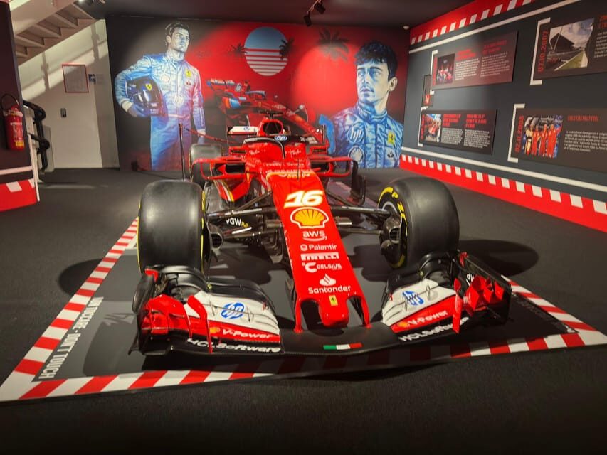 From Bologna: Ferrari Museums, Factory Tour and F1 Simulator - Driving an F1 single-seater in a simulator (and choosing your track)