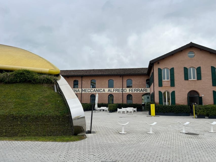 From Bologna: Ferrari Museums, Factory Tour and F1 Simulator - Maranello sightseeing break: a breather before Modena’s museum