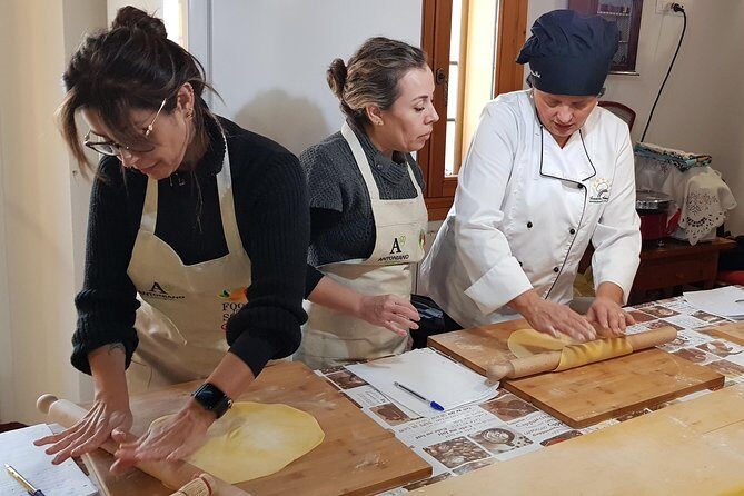 Lezione con Chef di Cucina Tradizionale Bolognese - Drinks included: wine, coffee, and the pace that keeps it relaxed
