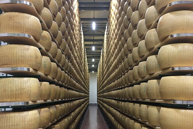 Modena Food:Prosciutto,Parmigiano,Balsamic,Wine,Lunch,Transport - Stop 2: Prosciuttificio Leonardi and the Curing Craft of Prosciutto