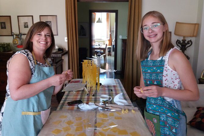 Pastamama, Home Cooking Classes at Grace's Home - The pasta: tagliatelle and tortelloni, Bologna style